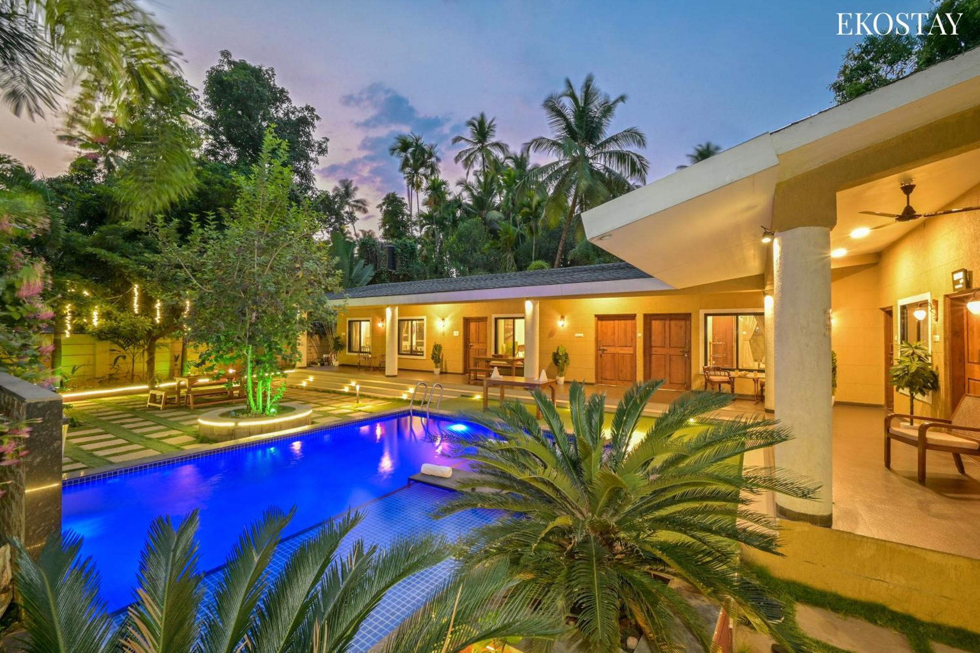 Eko Stay Gold- Casa Zul Villa Alībāg Buitenkant foto